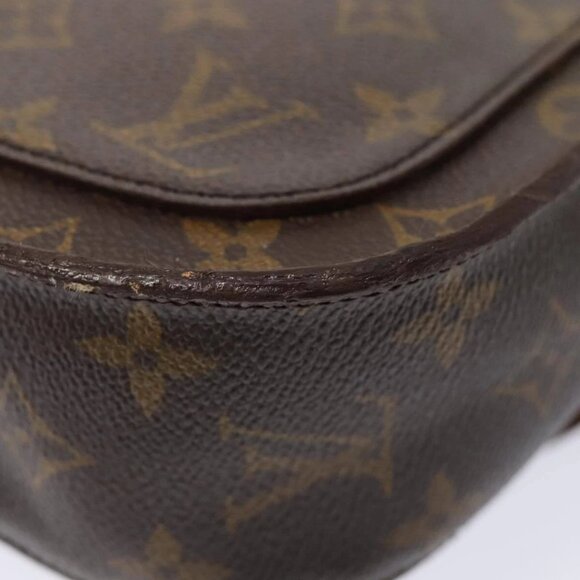 LOUIS VUITTON Monogram Saint Cloud GM Shoulder Bag M51242 LV Auth 88587 - Picture 3 of 16